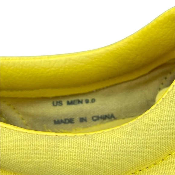 Vans Era Pro Low Top Mens Off The Wall Canvas Black and Yellow Sneakers Size 9 - Picture 9 of 9